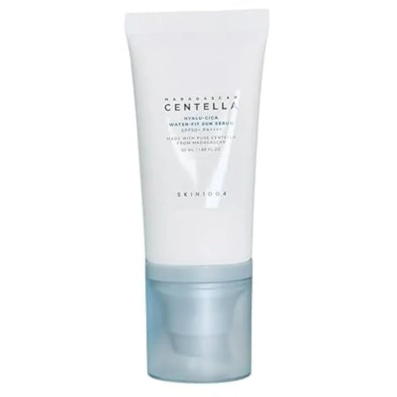 سرم سنتلا سرم ضد آفتاب سنتلا هیالو سیکا واتر فیت +SKIN1004 SPF50 - تصویر 1